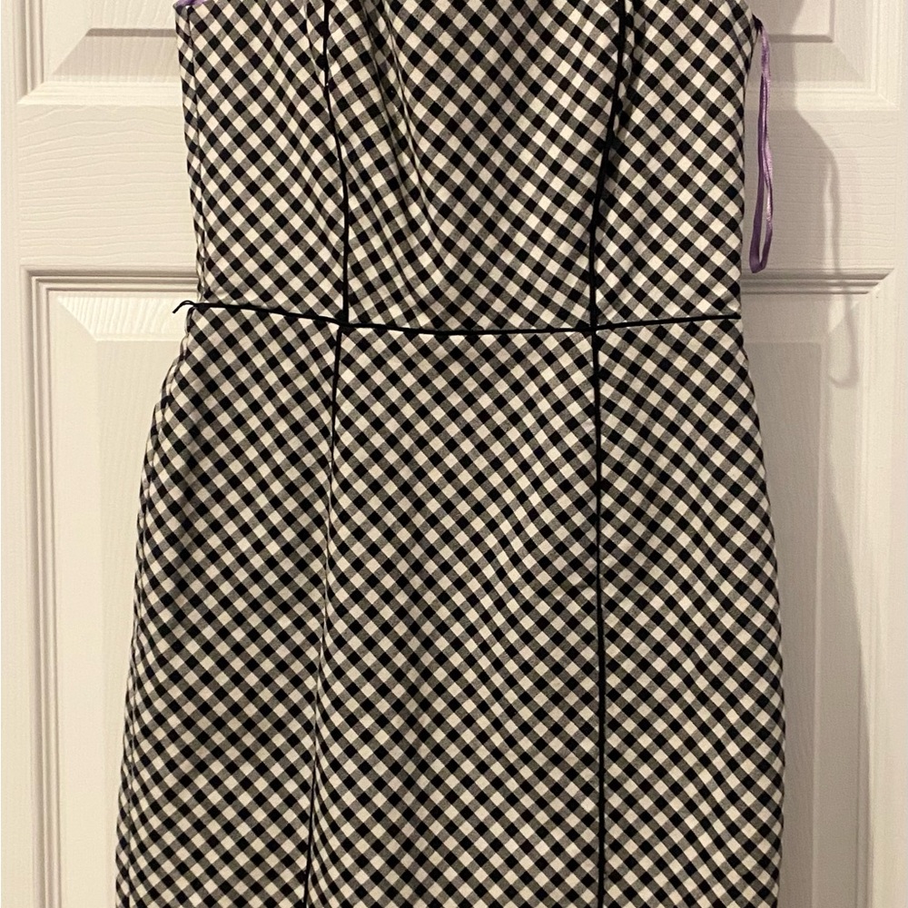 White House Black Market Strapless Sheath Dress